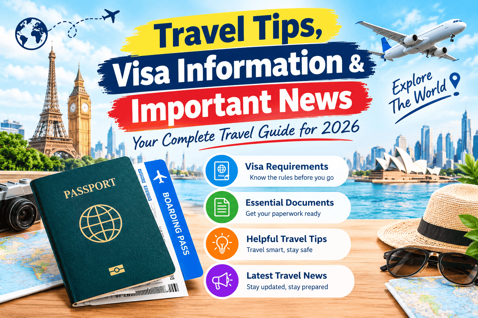 Travel Tips, Visa Information & Important News 2027